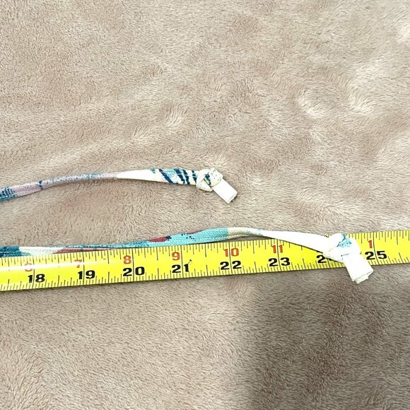 Chefs Bib Apron Cooking Baking Kitchen Abstract Flower Floral Green Adjustable - Picture 7 of 7